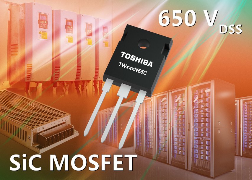 Toshiba lance des MOSFET au carbure de silicium (SiC) 650 V de 3ème génération 